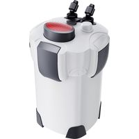 SunSun HW-302 Filtre extérieur pour aquarium, débit 1000 l/h, avec 3 Étapes de filtration, Matériaux et Pompe 18W, Filtre externe