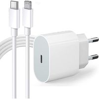 Chargeur rapide pour iPhone avec câble de charge rapide, compatible avec iPhone
