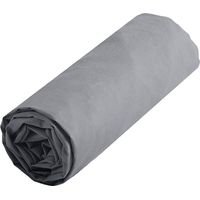 Drap housse uni 160 x 200 cm - Gris Perle