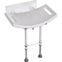 Silla plegable de pared actionmed kp600am asiento ergonómico pies ajustables