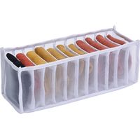 Organisateur de Tiroir Pliable - 1 pcs Rangement sous Vetement, Rangement Tiroir Vetement Organisateur Vetement, pour Chaussett