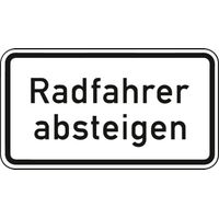 ZZ.1012-32. 330x600mm Cyclist Discendente Film Ral RA1