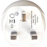 Adapter 2-polig + T Großbritannien 240V 3120W - Lte Design