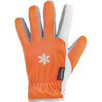 ELYSEE Gants GROEDEN taille 10 orange/gris argenté 6 paires ( 8000809129 )