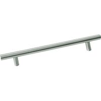 Griff Cristo ø 12 mm hohl, LA 224 mm, Breite 304 mm, Edelstahl gebürstet