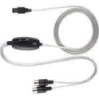 Câble convertisseur MIDI vers USB, adaptateur d'interface MIDI, câble pour clavier et édition musicale
