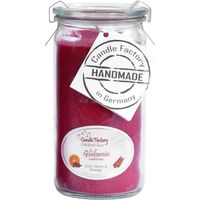 Candle Factory Mini Jumbo Glühwein Duftkerze Dekokerze altrot Duft 307-039