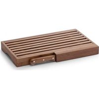 Zeller Tabla de cortar de bambú natural 39,5 cm