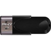 PNY Attaché 4 USB-Stick 8 GB USB Typ-A 2.0 Schwarz