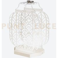 LAMPADA DA TAVOLO GRANDE WIRELESS ATENA LED 4200°K / 24 Volt - 12 W/Mt Intensità dimmerabile AVORIO
