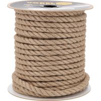 Juteseil 18 mm, 50 m, 3-litzig, imprägniert