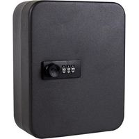 Steel cabinet safe with 28 keys, combination lock, key organizer, key storage lockbox with code