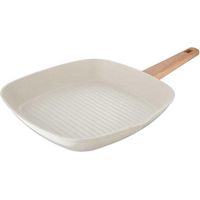 Bergner NATURALLY Grillpfanne natur sand 28 cm