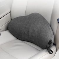 Coussin de soutien lombaire ergonomique pour soulager les douleurs lombaires et dorsales, adapté aux chaises de bureau, aux lits et aux voitures.