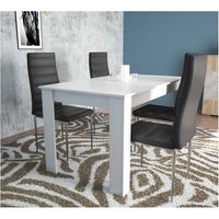 TAVOLO FISSO 138X80XH75CM BIANCO