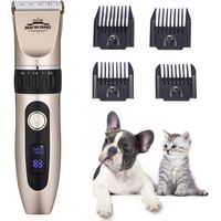 royaluxe -Tondeuse pour chien-Tondeuse Chien, Tondeuse électrique pour animaux de compagnie, tondeuse à cheveux pour chien, coupe de cheveux pour chat, kit de toilettage