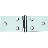 Langes Edelstahlscharnier Art. 122 Zoll mm. 80 H(40+40)x31 fester Stift 12 Stk.-Ruheraum