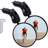 Bike mirrors Mountain road bike foldable convex mirrors Universal reflectors Cycling equipment