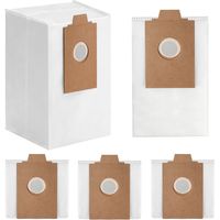 HAUSHOF 5 Sacs à Poussière de Rechange pour Aspirateur HH25047A, Grande Capacité 2,1 L, Filtration Haute Efficacité, Résistants et Anti-Fuites