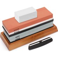 Eosnow 400/1000 3000/8000 Grit Premium Whetstone Schnittschärfen Stein Set Sharpenernon Slip Basis Cutter Cutter Spitzer