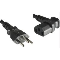 Microconnect PE160418A cable de transmission Black 1.8 m C13 coupler