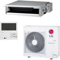 LG – Climatiseur gainable réversible 9000 BTU – Classe A++ – Technologie Inverter – Installation faux plafond – Fluide R-32