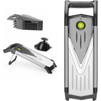 Affettatrice manuale professionale per verdure con doppia lama a V - Hendi 222676