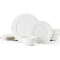Mikasa Egret - Tafelgeschirr de Porzellan (12 Stück, in Geschenkbox de)