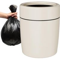 Poubelle de cuisine compacte, idéale pour la salle bain, sous l'évier, dans chambre ou sur terrasse.