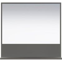 CALICOSY - Miroir mural avec 1 tablette L80 cm - PUREBLISS