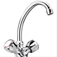 Mélangeur lavabo bec tube mobile Paini tête à clapet NF