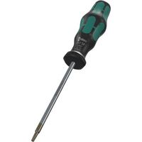 Tournevis Torx Wera 367 Torx HF TX27 x 300 mm Manche Kraftform Plus Noir/Vert