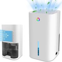 Déshumidificateur Electrique 850ml d'air Deshumidificateurs Absorbeurs d Humidite Réservoir d'eau Mini Portable Dehumidifier pour la Maison, Salle de Bains, Chambre, Bureau, Placard, Cuisine