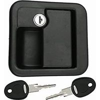 Poignée extérieure noire pour serrure camping-car FAP M1 CEE – Matériaux résistants aux intempéries – Prise en main ergonomique
