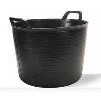 Rubi – Auge en plastique n°3 Flextub 40 L – Polyéthylène haute densité – Poignées renforcées – Pour débris et malaxage – 88773
