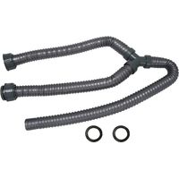 Tuyau de vidange en PVC en Y de 1 mètre pour machine à laver, raccord pour machine à laver-AquaForge