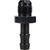 Hose Barb Fitting Adapter Aluminum Fuel Line Adapter 6AN Male to 3/8 Inch Push-on Barbed Tube Connec