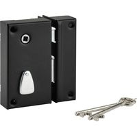 Serratura a incasso verticale per porta d'ingresso a sinistra
