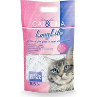 Litière pour chat Long Life avec cristaux de silicone longue durée 5.5 lt