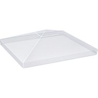 Bâche de protection imperméable pour tonnelle 3x3 m, pergola, auvent, tente transparente produit de qualité avec garantie satisfait ou remboursé