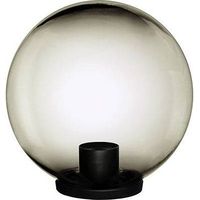 2,0 x LAMPIONE GLOBO FUME
