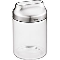 Scatola per conservazione Kippo 0,7 l in vetro e acciaio inox - Gefu