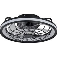 Rafale LED-Deckenventilator 50W 4800Lm. CCT Dim