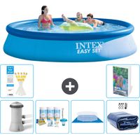 Intex Piscina Easy Set Rotonda - 396x84 cm - 7-pezzi S289