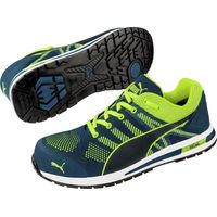 PUMA Elevate Knit Green Low 643170-47 Chaussures de sécurité S1P Pointure (EU): 47 vert, jaune 1 pc(s)