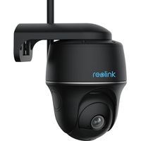 Reolink 2K 4MP PTZ überwachungskamera Aussen Akku mit 2,4GHz&5GHz WLAN, 355°/140° Schwenkbar, Smarte Erkennung, 2-Wege-Audio, Arbeitet mit Alexa/Google Assistant/Cloud, Argus PT Pro(Schwarz)