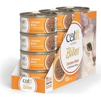 Catit Cuisine Bites - Morceaux de poulet en sauce pour chats - 75 g