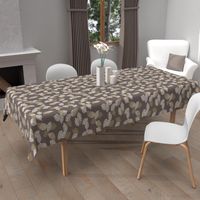 Nappe imprimée anti-tâches rectangle 140x300 cm CERES, par Soleil d'Ocre