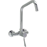 Miscelatore termostatico progressivo lavabo a parete con leva clinica IDRAL 900.38-240 Cromo
