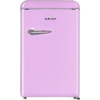 Akai Vintage Frigorifero Minibar 46 Litri Mono Splitporta Rosa